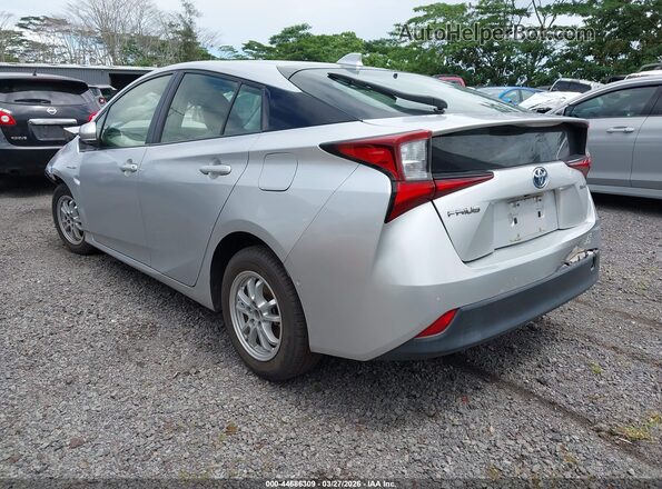 JTDKAMFU2M3134617 2021 TOYOTA LE Silver Հետևի ձախ