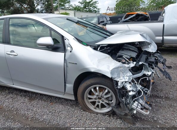JTDKAMFU2M3134617 2021 TOYOTA LE Silver 