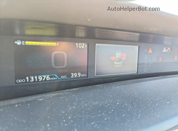 JTDKAMFU4M3127653 2021 TOYOTA PRIUS Белый 