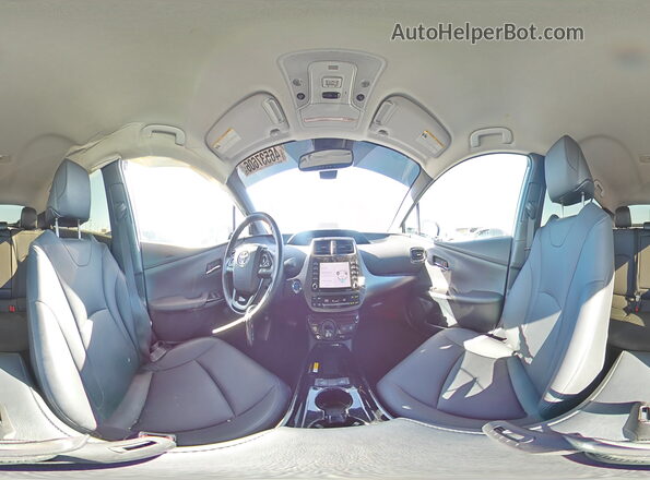 JTDKAMFU4M3127653 2021 TOYOTA PRIUS Белый 