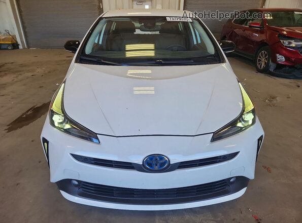 JTDKAMFU4N3167281 2022 TOYOTA PRIUS White Front view