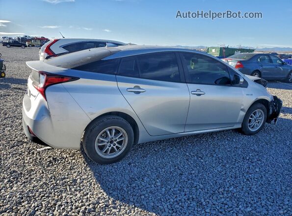 JTDKAMFU4N3176501 2022 TOYOTA PRIUS Silver Rear right