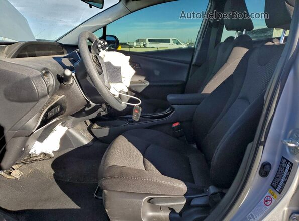 JTDKAMFU4N3176501 2022 TOYOTA PRIUS Silver Front interior view