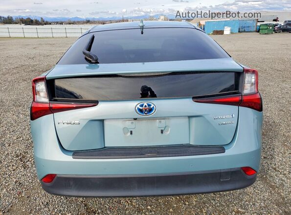 JTDKAMFU5M3135728 2021 TOYOTA PRIUS Green 