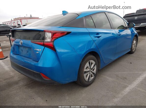 JTDKAMFU6M3140114 2021 TOYOTA PRIUS Blue 