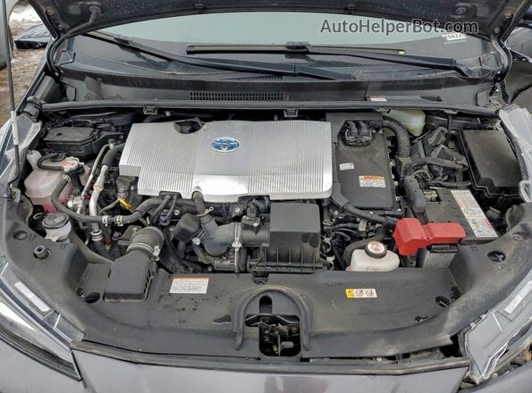 JTDKAMFU6M3145622 2021 TOYOTA PRIUS Charcoal 