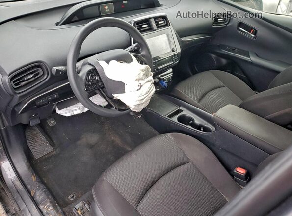 JTDKAMFU6M3145622 2021 TOYOTA PRIUS Charcoal 