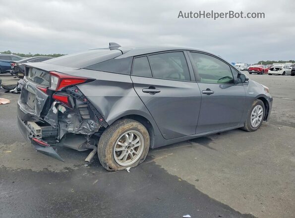 JTDKAMFU7M3141210 2021 TOYOTA PRIUS Charcoal Rear right