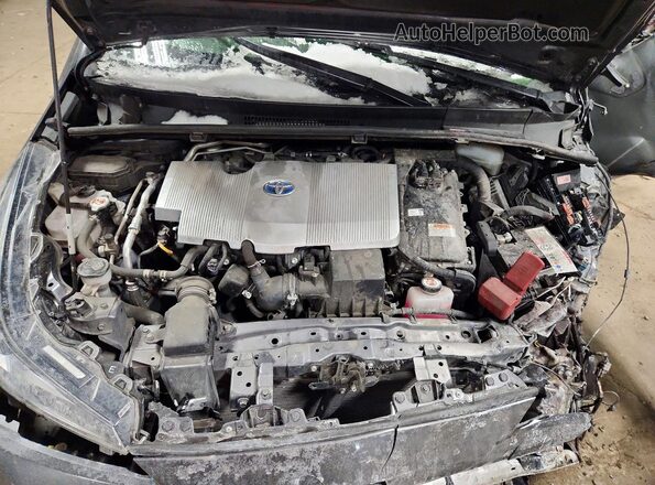 JTDKAMFU7N3169249 2022 TOYOTA PRIUS Gray Vista del compartimento del motor