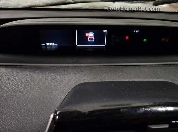 JTDKAMFU7N3169249 2022 TOYOTA PRIUS Gray Vista del cuadro de instrumentos