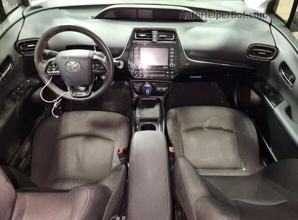 JTDKAMFU7N3169249 2022 TOYOTA PRIUS Gray Vista del salpicadero