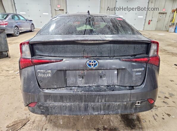 JTDKAMFU7N3169249 2022 TOYOTA PRIUS Gray Vista trasera