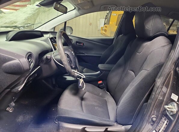 JTDKAMFU7N3169249 2022 TOYOTA PRIUS Gray Vista interior delantera