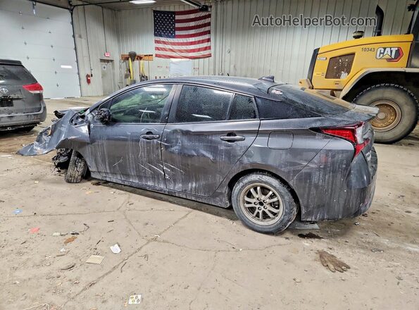 JTDKAMFU7N3169249 2022 TOYOTA PRIUS Gray Trasero izquierdo
