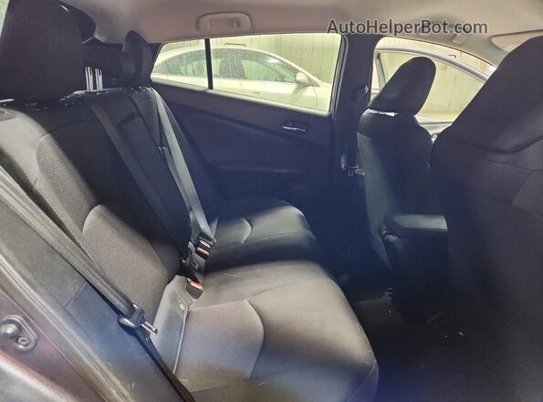 JTDKAMFU7N3169249 2022 TOYOTA PRIUS Gray Vista interior trasera