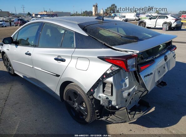 JTDKAMFU7N3171308 2022 TOYOTA PRIUS Silver Trasero izquierdo