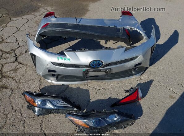 JTDKAMFU7N3171308 2022 TOYOTA PRIUS Silver Vista del cuadro de instrumentos