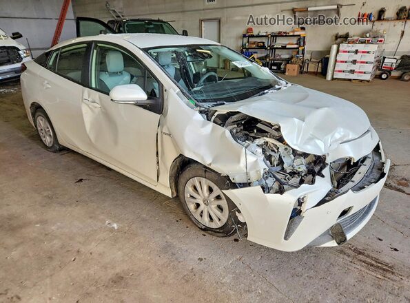 JTDKAMFU8M3126747 2021 TOYOTA PRIUS White Առջևի աջ