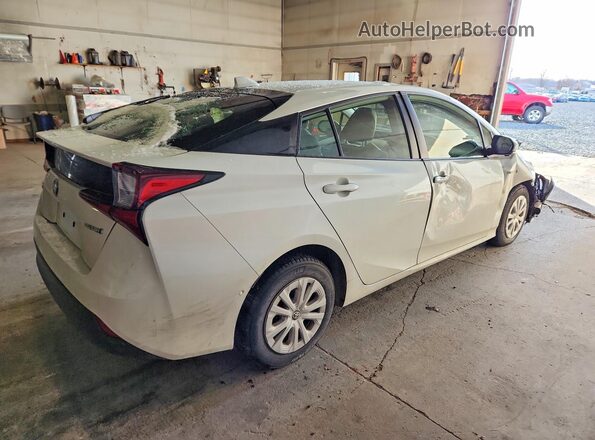 JTDKAMFU8M3126747 2021 TOYOTA PRIUS White Հետևի աջ
