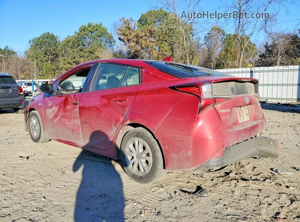 JTDKAMFU8M3150109 2021 TOYOTA PRIUS Красный Задняя левая четверть