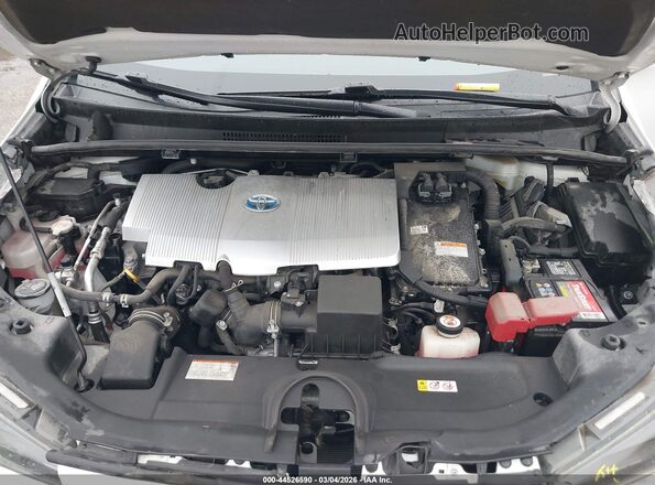 JTDKAMFUXM3126880 2021 TOYOTA PRIUS White Widok z tyłu
