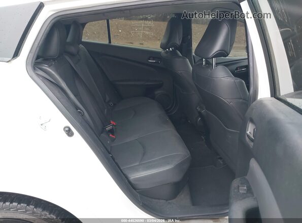 JTDKAMFUXM3126880 2021 TOYOTA PRIUS White Widok naklejki z numerem VIN