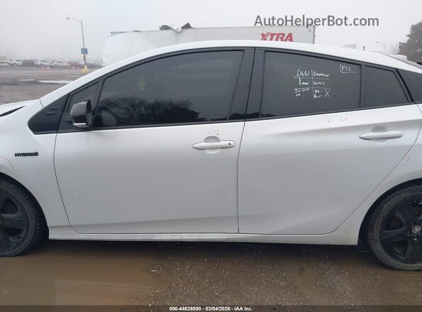 JTDKAMFUXM3126880 2021 TOYOTA PRIUS White Widok wnętrza 360 stopni