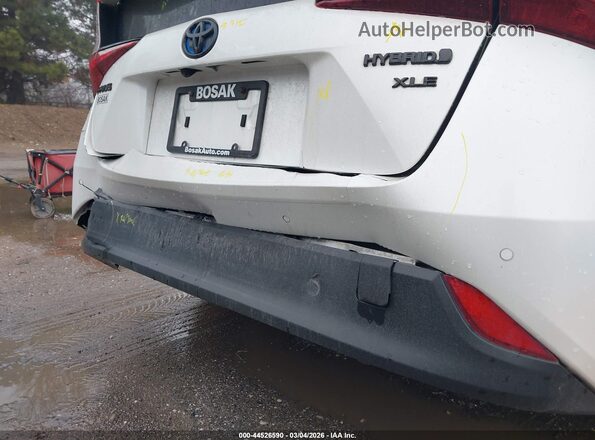JTDKAMFUXM3126880 2021 TOYOTA PRIUS White Widok z przodu