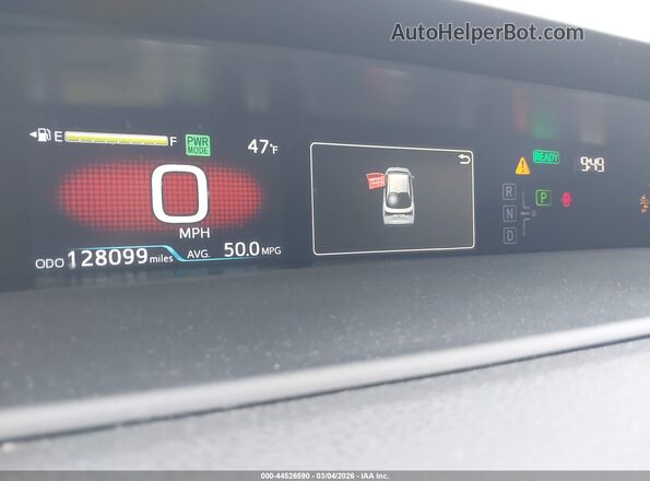 JTDKAMFUXM3126880 2021 TOYOTA PRIUS White 