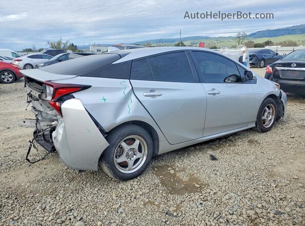JTDKAMFUXN3160691 2022 TOYOTA PRIUS Silver Tył prawy