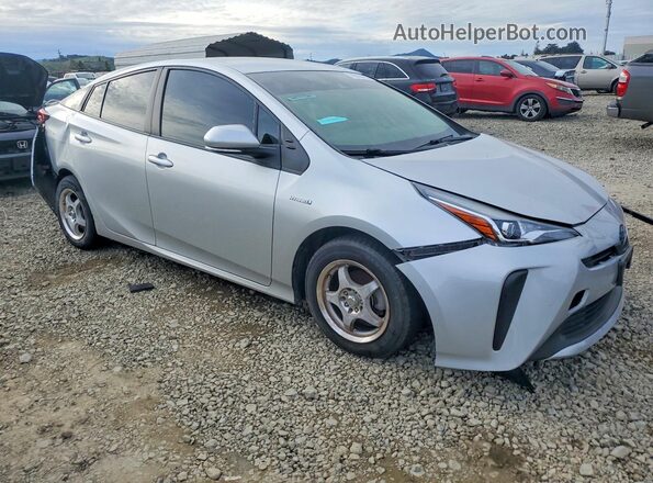 JTDKAMFUXN3160691 2022 TOYOTA PRIUS Silver Przód prawy
