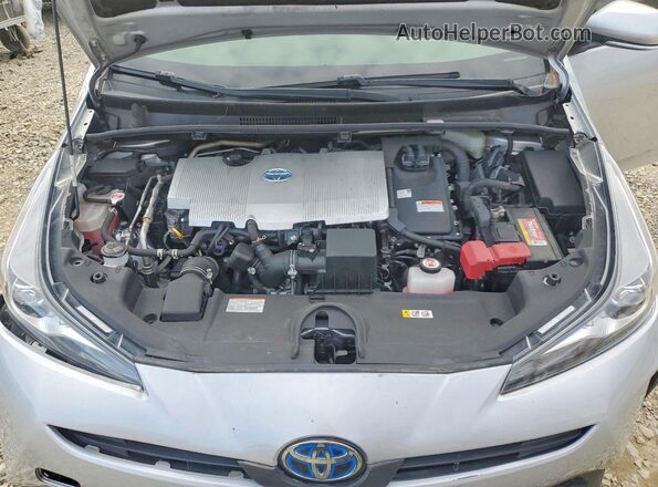 JTDKAMFUXN3160691 2022 TOYOTA PRIUS Silver Widok wnętrza z tyłu