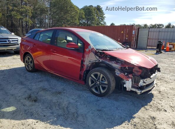 JTDKAMFUXN3173411 2022 TOYOTA PRIUS Red Delantero derecho