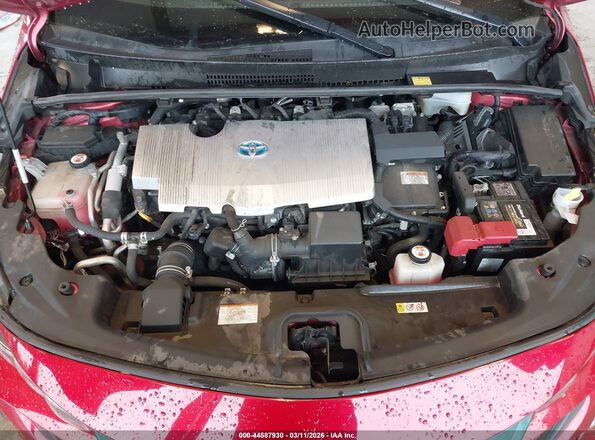 JTDKARFP0J3076977 2018 TOYOTA PRIUS PRIME Красный Вид сзади