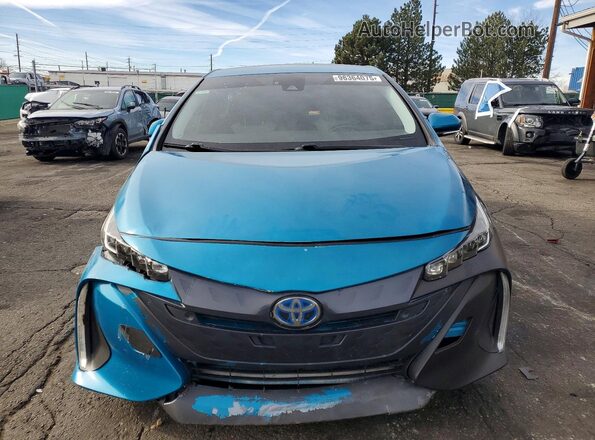 JTDKARFP2H3004527 2017 TOYOTA PRIUS Turquoise Դիմացի տեսք