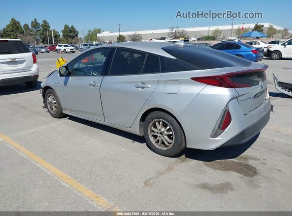 JTDKARFP2J3077595 2018 TOYOTA PRIUS PRIME Silver უკანა მარცხენა