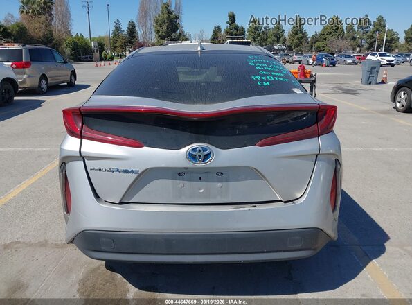 JTDKARFP2J3077595 2018 TOYOTA PRIUS PRIME Silver 