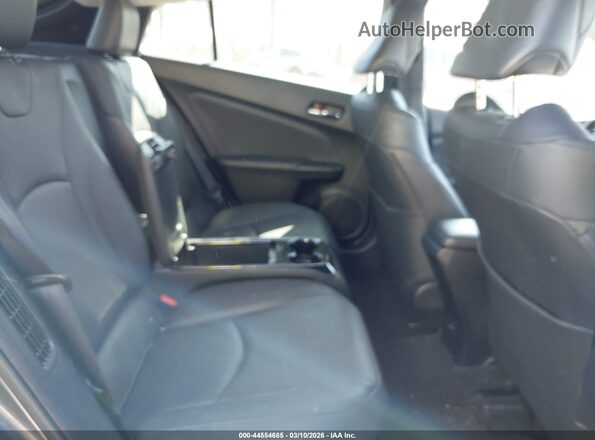 JTDKARFP2K3114324 2019 TOYOTA PRIUS PRIME Gray VIN კოდის სტიკერის ხედი