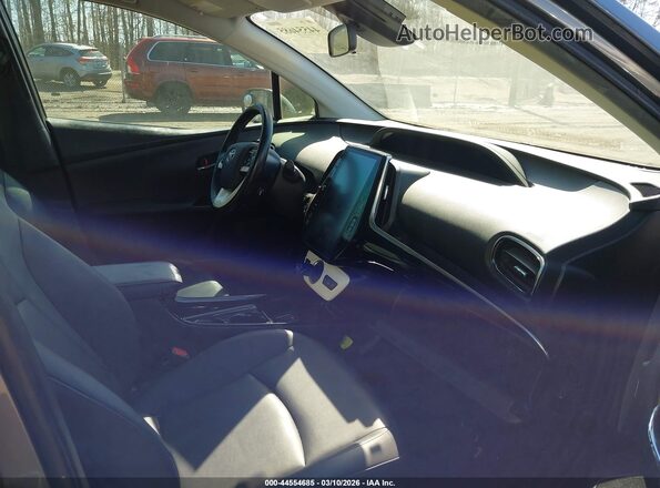 JTDKARFP2K3114324 2019 TOYOTA PRIUS PRIME Gray წინა სალონის ხედი