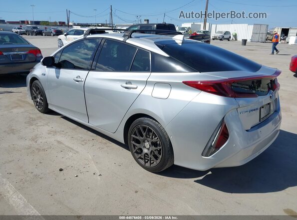 JTDKARFP3H3001278 2017 TOYOTA PRIUS PRIME Silver Trasero izquierdo