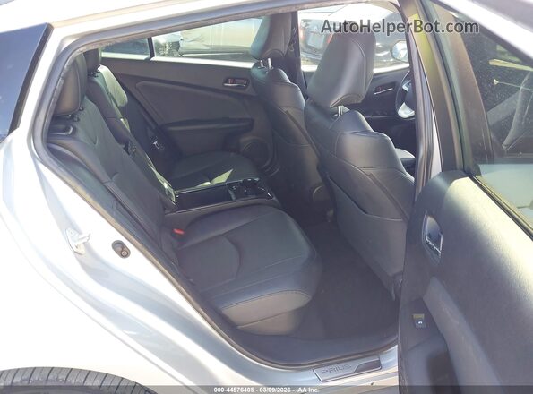 JTDKARFP3H3001278 2017 TOYOTA PRIUS PRIME Silver Vista de la etiqueta del VIN