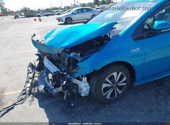 JTDKARFP3H3057804 2017 TOYOTA PRIUS PRIME Blue 