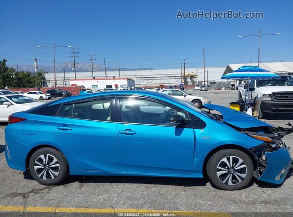 JTDKARFP3H3057804 2017 TOYOTA PRIUS PRIME Blue Vista interior trasera