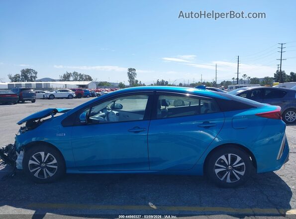 JTDKARFP3H3057804 2017 TOYOTA PRIUS PRIME Blue Vista interior de 360 grados