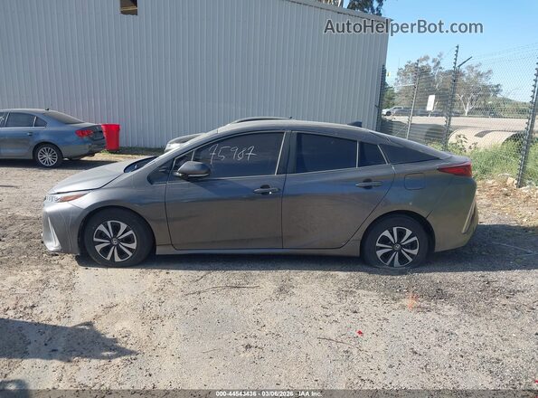 JTDKARFP3K3117653 2019 TOYOTA PRIUS PRIME Gray სალონის 360-გრადუსიანი ხედი