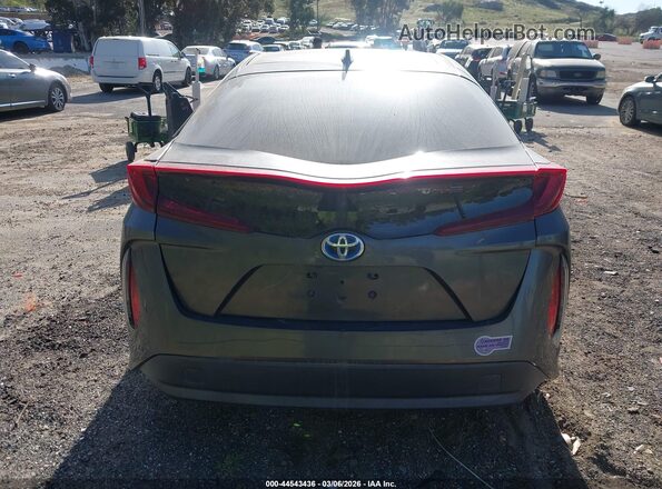 JTDKARFP3K3117653 2019 TOYOTA PRIUS PRIME Gray 