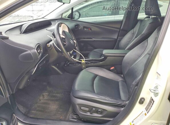 JTDKARFP5K3110218 2019 TOYOTA PRIUS White Вид салону спереду