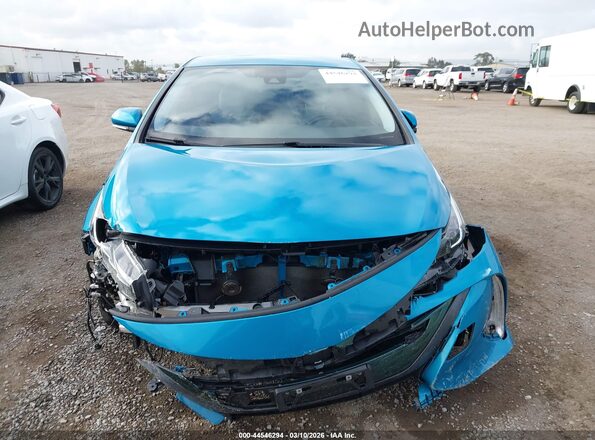 JTDKARFP8J3077441 2018 TOYOTA PRIUS PRIME Teal 