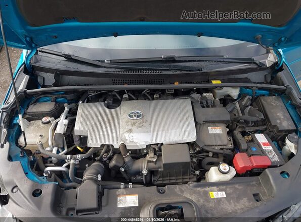 JTDKARFP8J3077441 2018 TOYOTA PRIUS PRIME Teal 