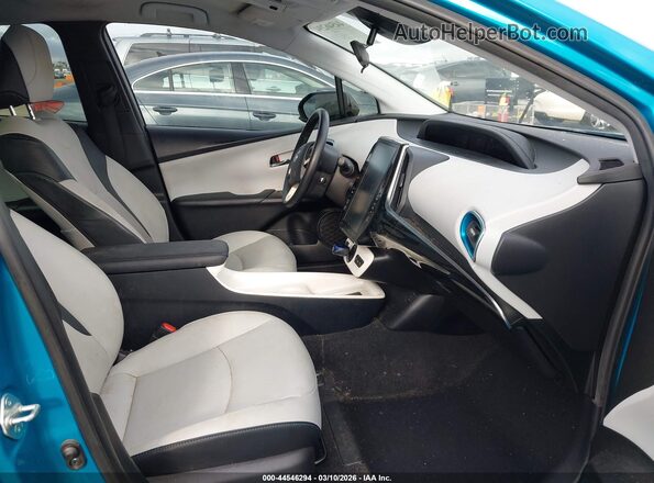 JTDKARFP8J3077441 2018 TOYOTA PRIUS PRIME Teal 